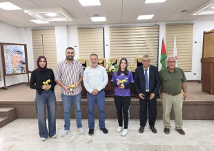 بلدية طولكرم تكرّم فريق فتيات طولكرم لكرة القدم