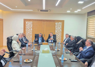 زيارة رئيس بلدية الخليل م. يوسف الجعبري ووفد من المجلس البلدي لبلدية طولكرم