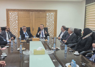 زيارة رئيس بلدية الخليل م. يوسف الجعبري ووفد من المجلس البلدي لبلدية طولكرم