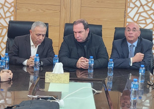 زيارة عطوفة محافظ محافظة طولكرم لدار البلدية