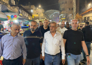 رئيس البلدية يقوم بجولة ميدانية في أسواق المدينة ومحالها التجارية