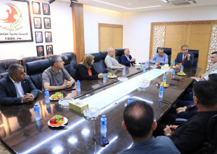 بلدية طولكرم تستقبل رئيس جامعة فلسطين التقنية &ndash; خضوري والوفد المرافق لبحث سبل التعاون المشترك