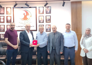 بلدية طولكرم تستقبل وفداً من هيئة تنظيم قطاع الاتصالات والبريد