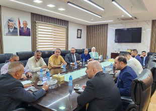 استقبال رئيس البلدية السيد نصر فقها، وفدًا من اللجنة الفرعية لنقابة المحامين الفلسطينيين (فرع طولكرم)