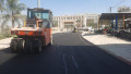 أعمال تعبيد (رصفة اسفلتية)في محيط ميدان العليمي