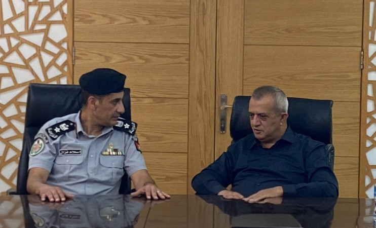استقبال وفد من مديرية الدفاع المدني في محافظة طولكرم