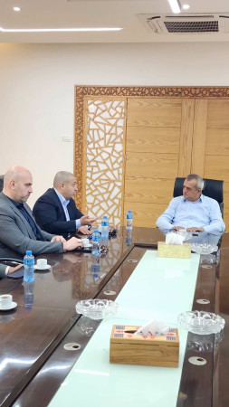 بلدية طولكرم تستقبل وفداً من شركة Ooredoo فلسطين
