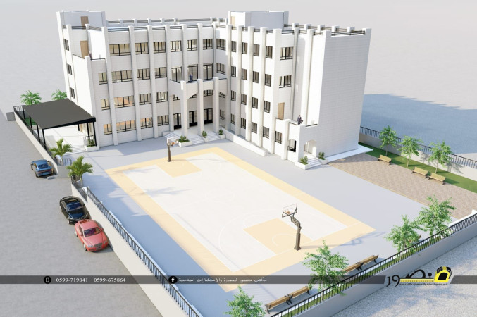 الاعلان عن مشروع إنشاء مدرسة جديدة في مدينة طولكرم / حي الرشيد