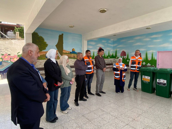 تواصل بلدية طولكرم تنفيذ أنشطة مبادرة "مجتمع أخضر بلا نفايات"