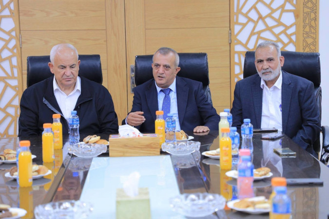 في دار بلدية طولكرم.. الفقها ووزير الداخلية يؤكدان تكامل الجهود لخدمة المدينة.